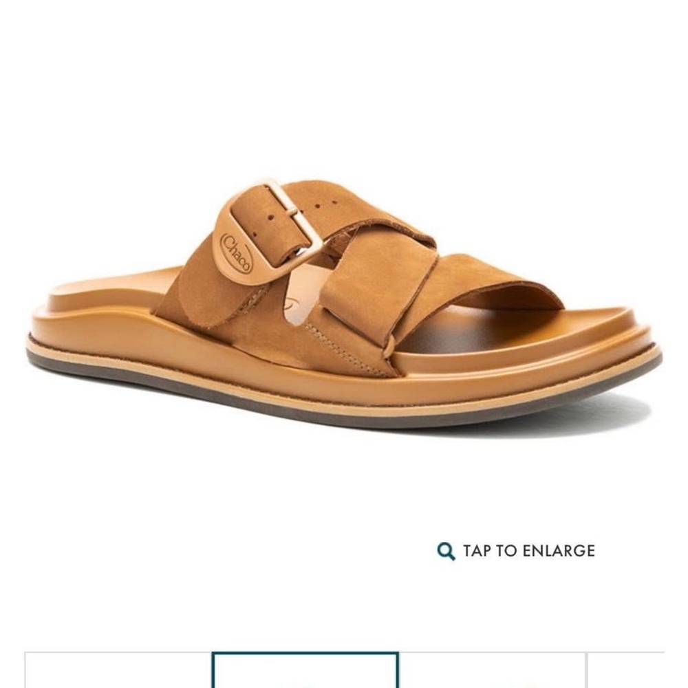 Chaco Women's Tan Slide Sandals
